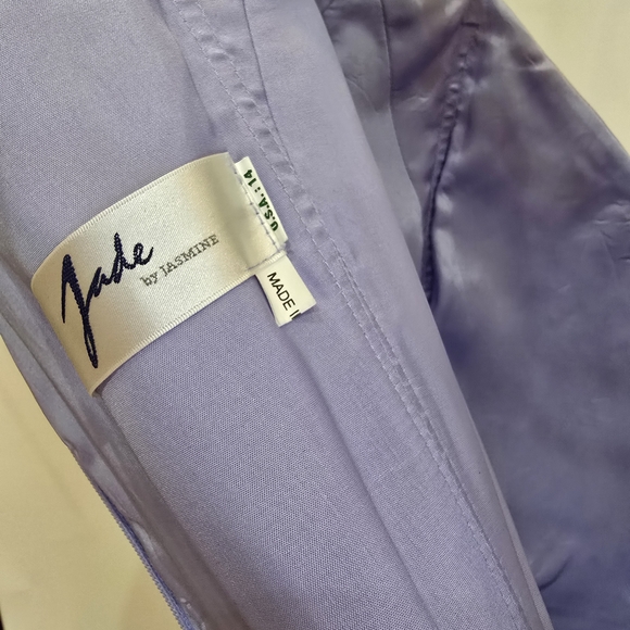 Lavender Jade by Jasmine Embellished Dress 14 Wedding Mother Of The Bride Formal - Picture 6 of 9